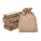 Burlap Drawstring Bags for Rustic Wedding Party Favors, Birthday (3.7 x 5.5 In, 100 Pack)